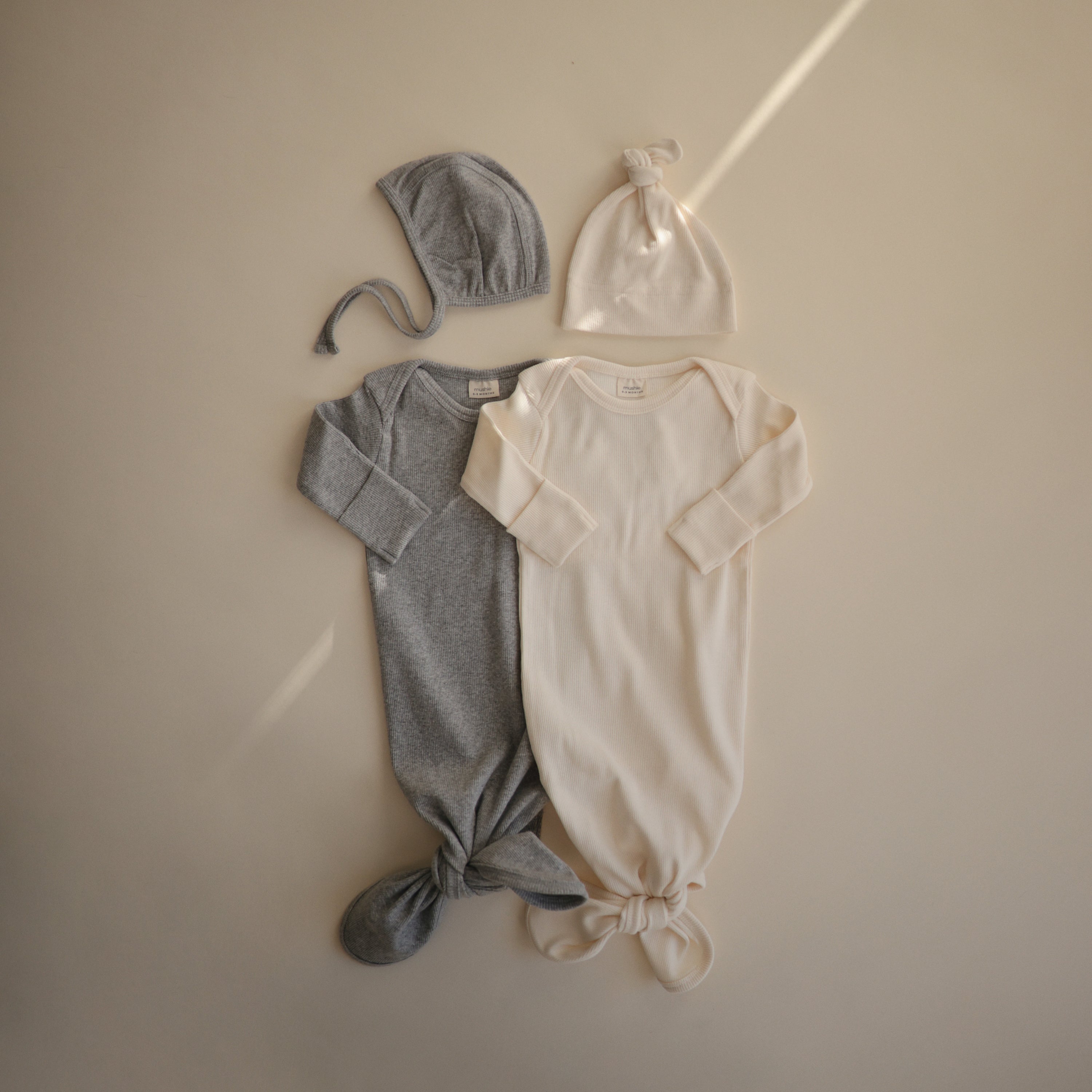 Image of Ribbed Baby Beanie